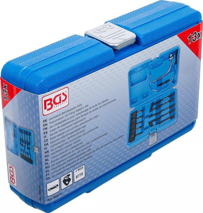 Actual product image BGS Transmission Oil Filling Adaptor Set | 13 pcs.