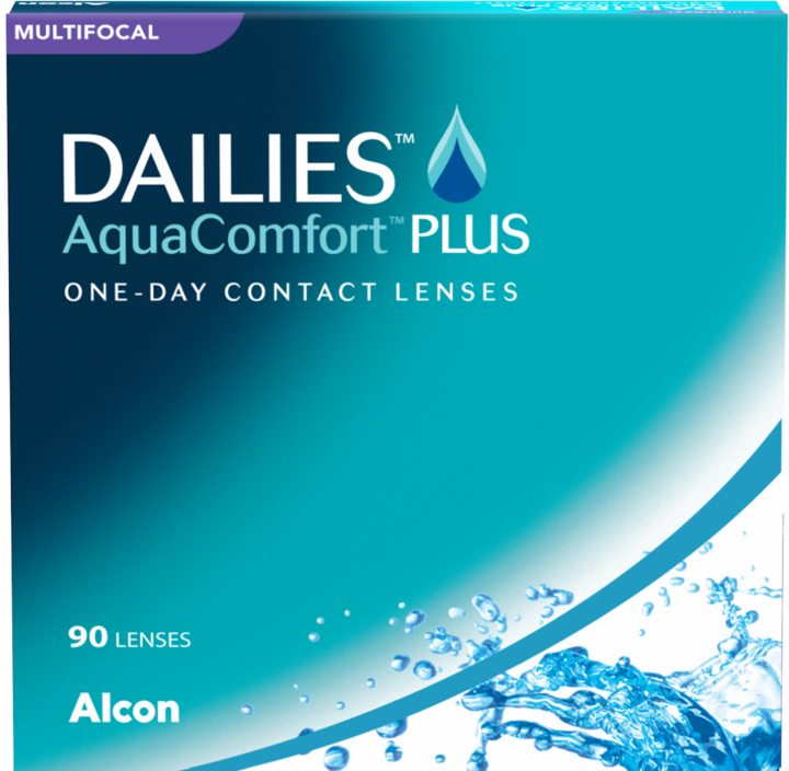 Produktbild Dailies AquaComfort PLUS Multifocal (30 Stück, Tageslinse, Multifokal)