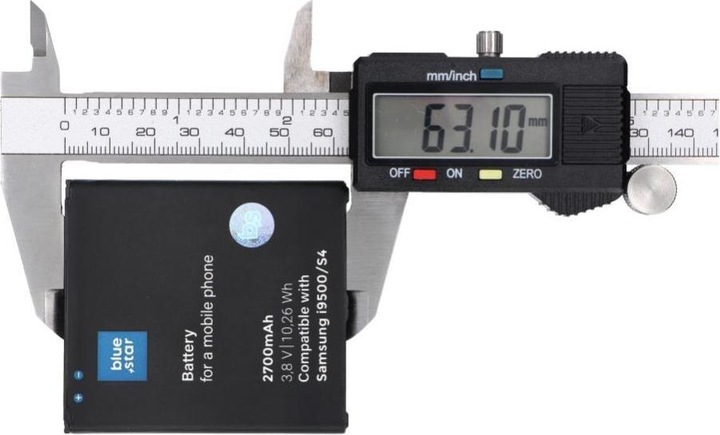 Actual product image Battery Blue Star BLUE STAR PREMIUM battery for SAMSUNG S4 I9500 2700 mAh