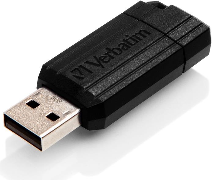 Produktbild Verbatim PinStripe 10er Pack bulk (8 GB, USB 2.0)