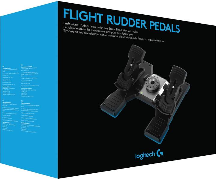 Actual product image Logitech G Saitek Pro Flight Rudder Pedals (PC)