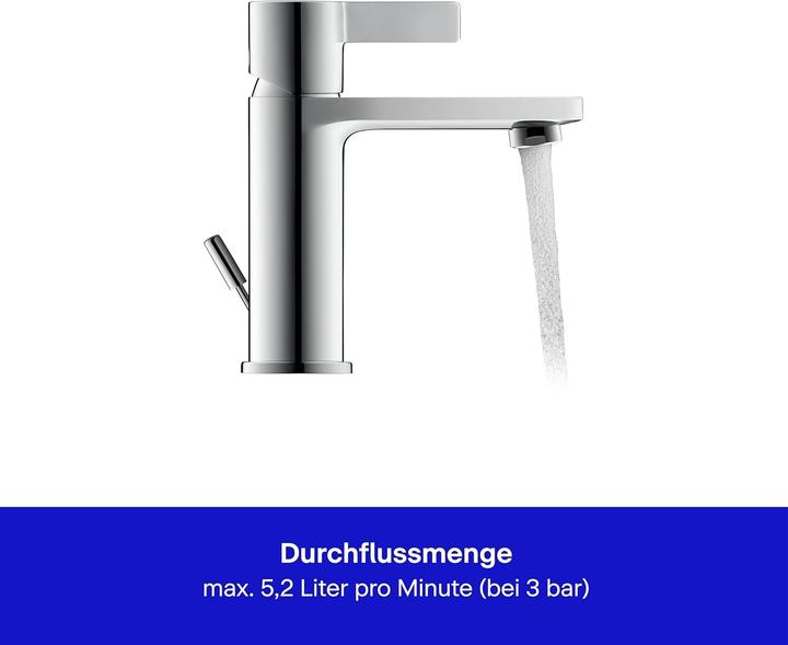 Produktbild Duravit EH-WT-MI D-NEO M EcoStart o Zugst-Ablaufgarn. chrom