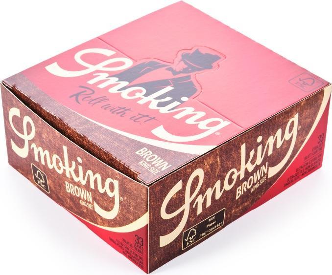 Produktbild Smoking Brown Kingsize Box