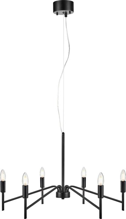 Image du produit Markslöjd MONARCH Pendant 6L Black