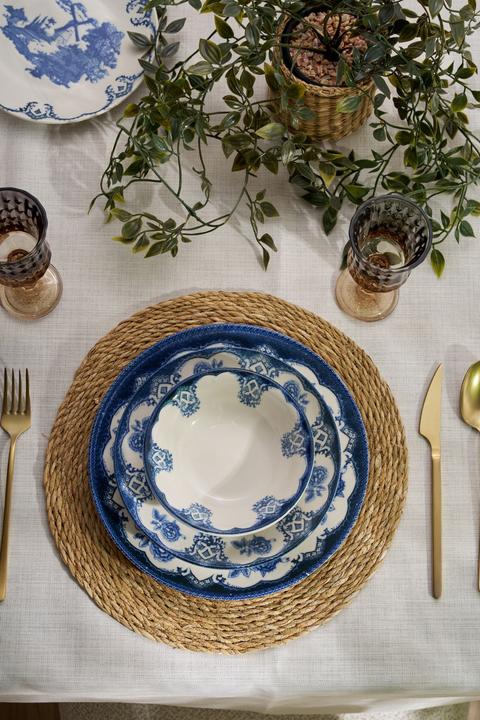 Image du produit Hermia Blue Milly Dinner Set 24 Pieces (24 pcs)