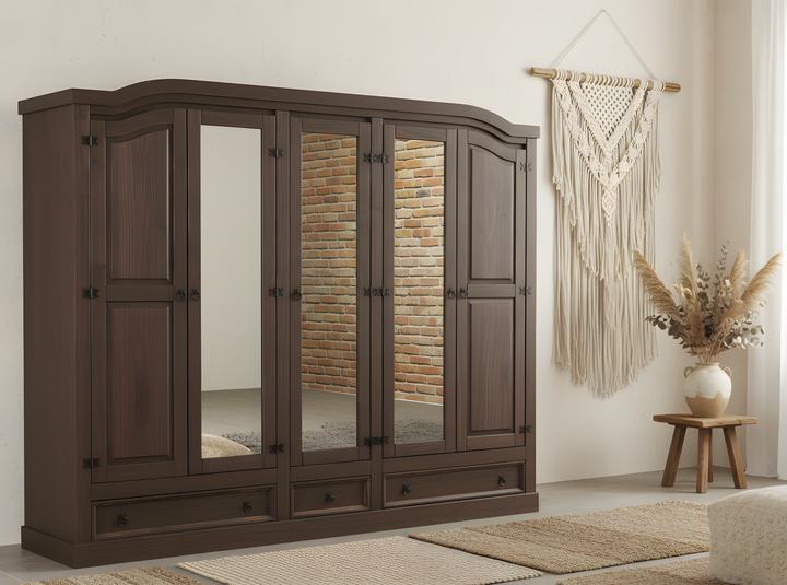 Produktbild Ebuy24 Kleiderschrank New Mexico (243 x 57 x 193 cm)