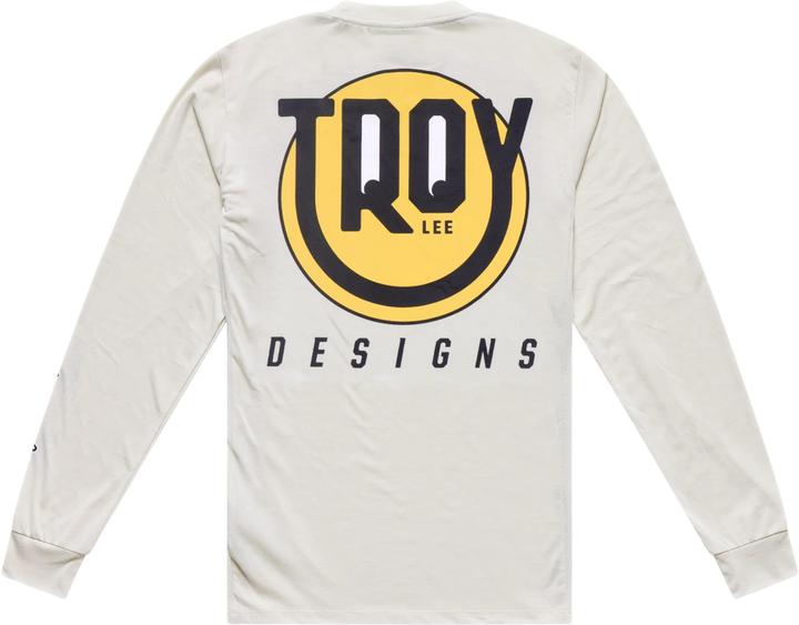 Immagine prodotto Troy Lee Designs Skyline Ride LS Tee, Happy, pumice, youth M (M)