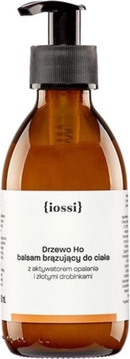 Malibu IOSSI Ho balsam brązujący do ciała z aktywatorem opalania i złotymi drobinkami 190ml (Selbstbräunungsschaum, 190 ml)