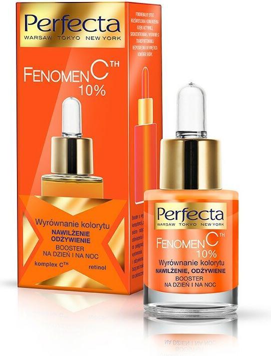 Perfecta Fenomen C 10% Booster Color balancing, moisturizing, nourishing day and night 15 ml (15 ml)