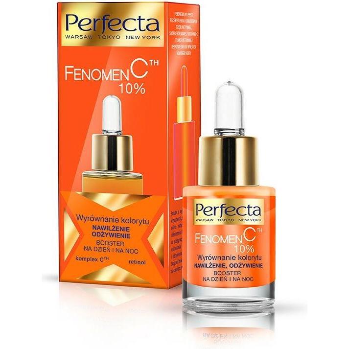 Perfecta, Gesichtsserum, Fenomen C 10% Booster Color balancing, moisturizing, nourishing day and night 15 ml (15 ml)