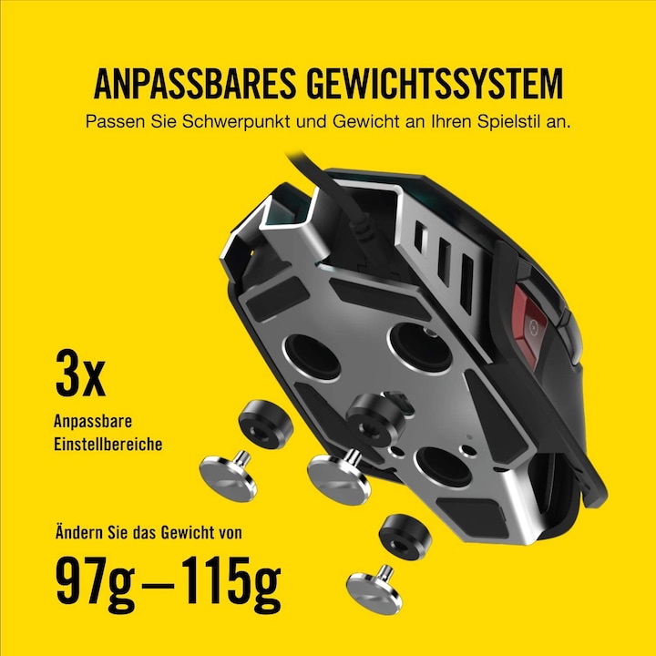 Actual product image Corsair M65 Elite (Cable)