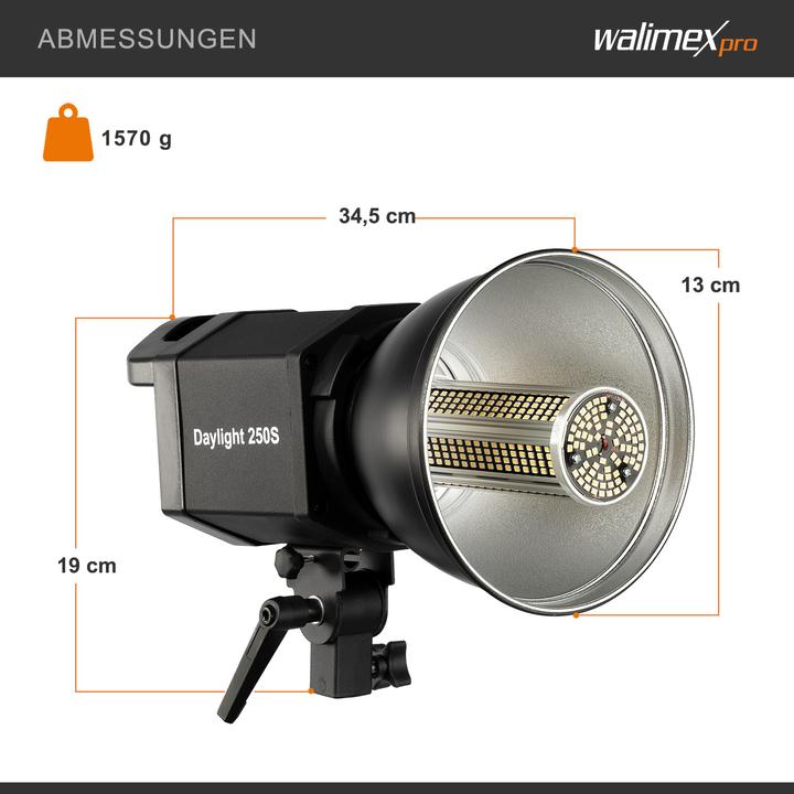 Image du produit Walimex pro Daylight 250S 1x35W (Lumière vidéo)