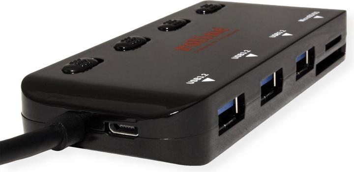 Immagine prodotto Roline Hub / switch USB (USB-C, 4 porte)