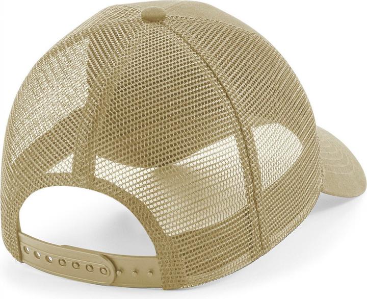 Image du produit Beechfield Casquette filet réglable à l'arrière avec patch amovible (Taille unique)