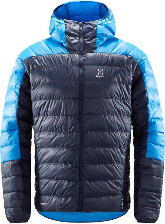 Haglöfs L.I.M Down Hood Men Camo Blue/Nordic Blue (L)