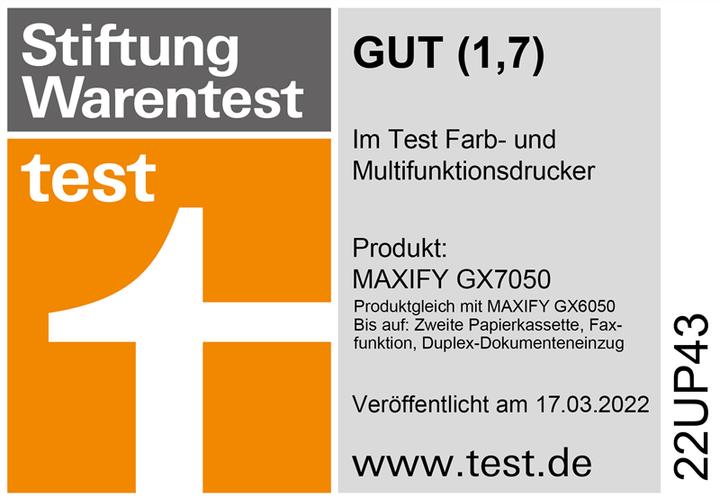 Produktbild Canon Maxify GX7050 (Tintentank, Farbe)