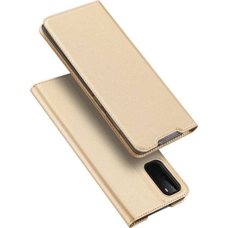 Dux Ducis Skin Pro Series Bookcover (Samsung Galaxy A51 5G), Smartphone Hülle, Gold