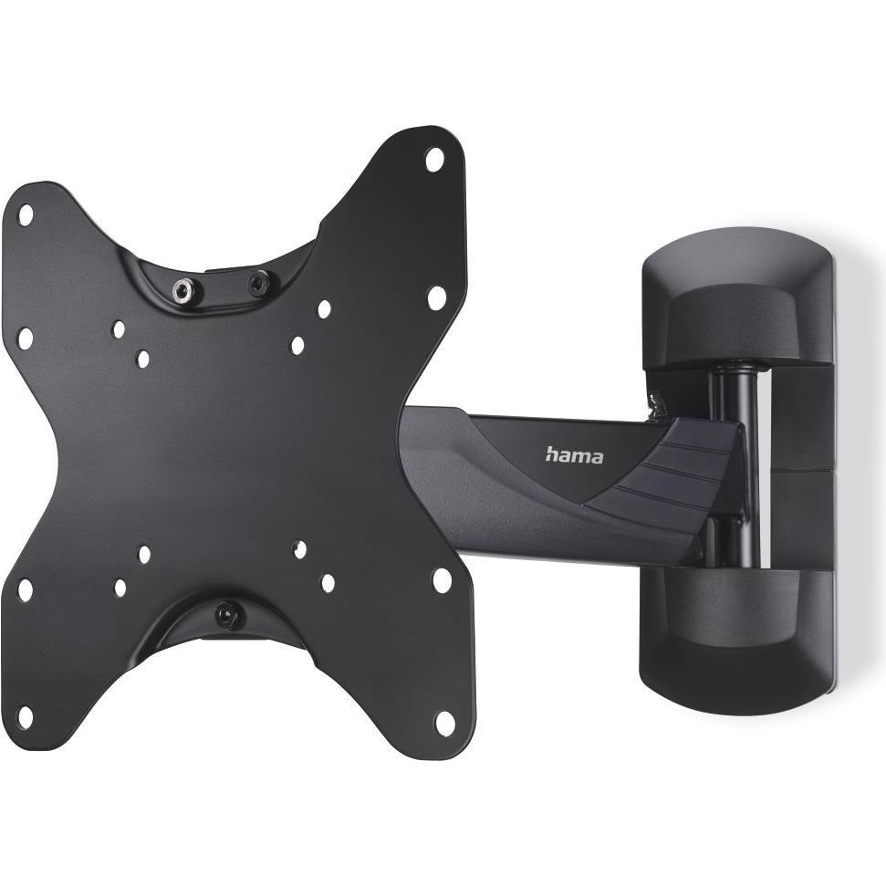 Hama TV-Wandhalterung, schwenkbar, neigbar, 122 cm (48") bis 35 kg (Wand, 48", 35 kg), TV Wandhalterung, Schwarz