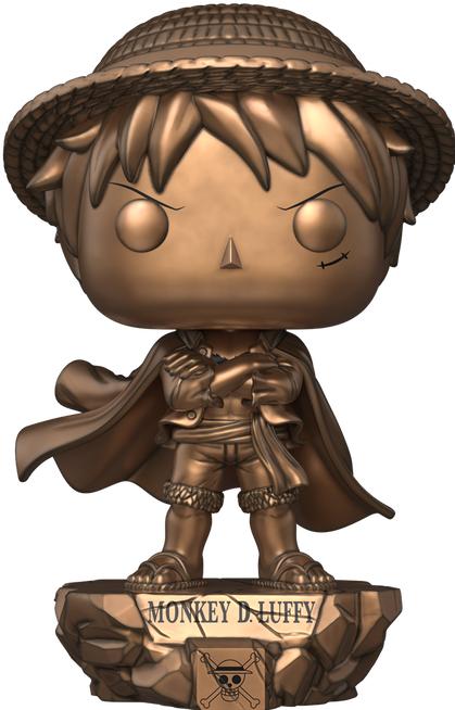 Image du produit Funko POP! Plus One Piece 25th Anniversary Monkey D. Luffy (Bronze Statue) Exclusive