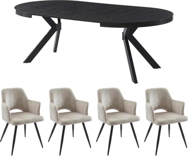 Image du produit Vente-unique Komoni (220 x 120 x 76 cm)