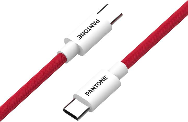 Produktbild Celly PANTONE USBC USBC RED CABLE PT-CTC002-5R1 (1.50 m, 60 W)