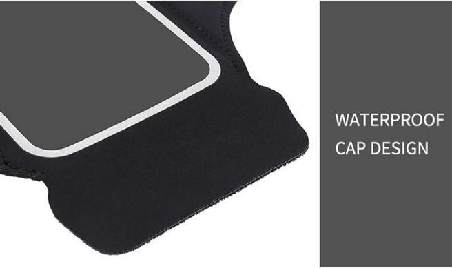 Actual product image Haissky Sport wristband with compartment for AirPods charging case