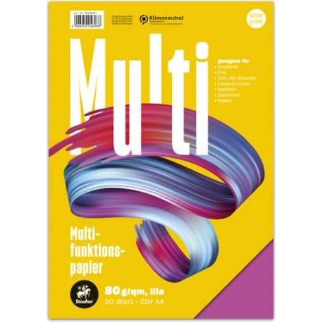 Staufen, Kopierpapier, Multifunktionspapier 7X 734050971 A4 80g lila 50Bl. (80 g/m², 50 x, A4)