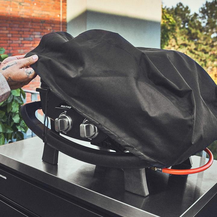 Actual product image Burnhard Wayne Balkongrill 2-Brenner, black (4.40 kW)