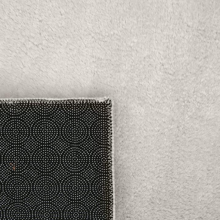 Immagine prodotto Paco Home 1A Teppich Weich Super Soft Wohnzimmer Silber - 140x200 (140x200 cm)