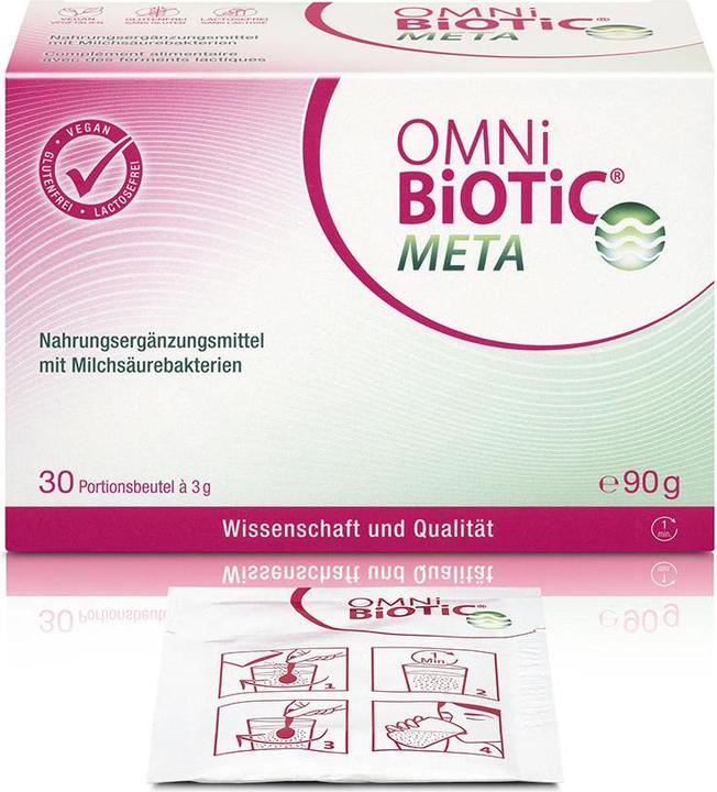 Actual product image Omni Biotic OMNi-BiOTiC Meta Pulver (30 Piece, Powder, 149 g)