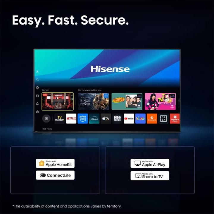 Produktbild Hisense TV 32A5DS 32" QLED FHD, 60Hz (32", QLED, Full HD, 2026, DE)