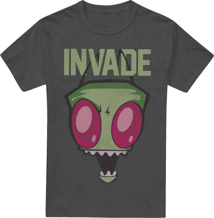 Actual product image Invader Zim Unisex Adult Invade T-Shirt (XXL)
