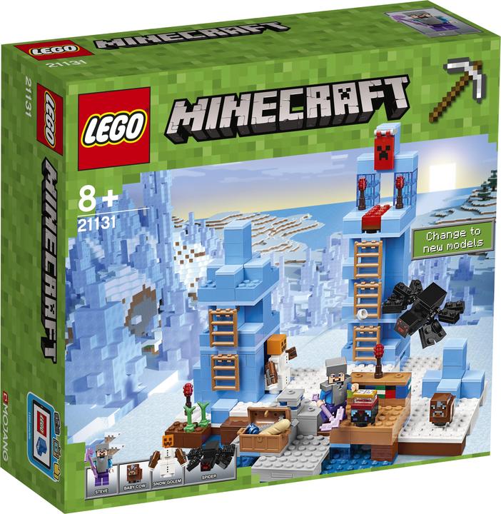 Actual product image LEGO Minecraft Türme aus Eis (21131, LEGO Minecraft)