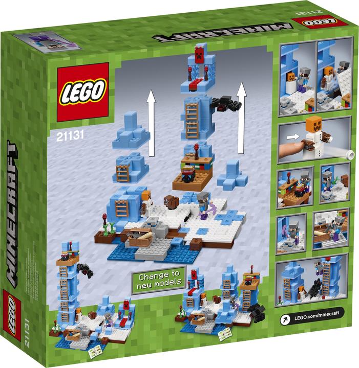 Actual product image LEGO Minecraft Türme aus Eis (21131, LEGO Minecraft)