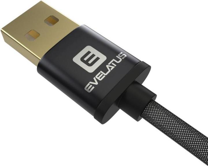 Produktbild Evelatus Data cable Micro USB EDC02 dual side gold plated connectors (1 m)