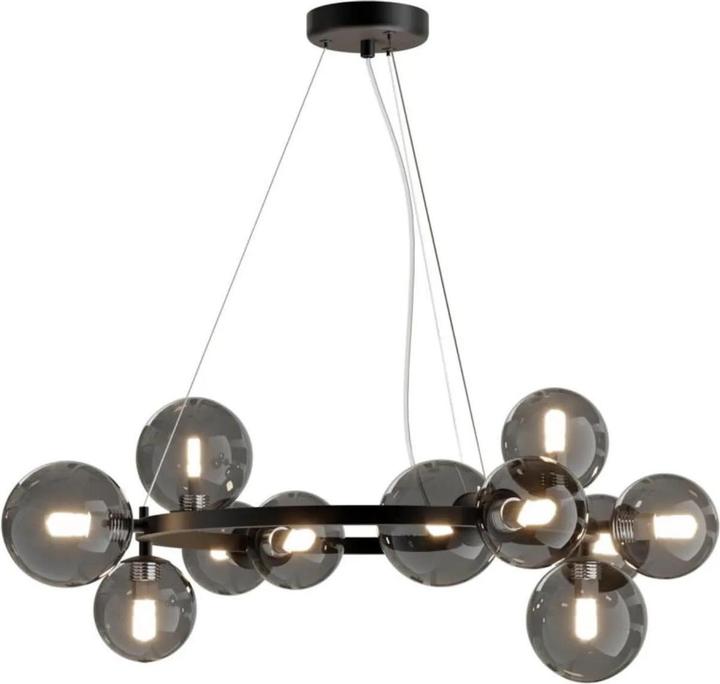 Grau-transparent, Schwarz