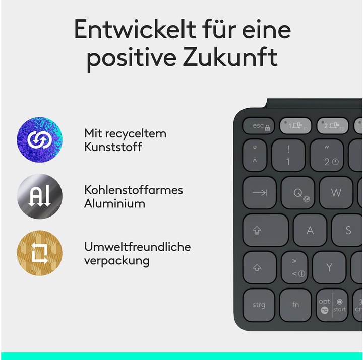 Produktbild Logitech Tastatur Keys-To-Go 2 (CH, Kabellos)
