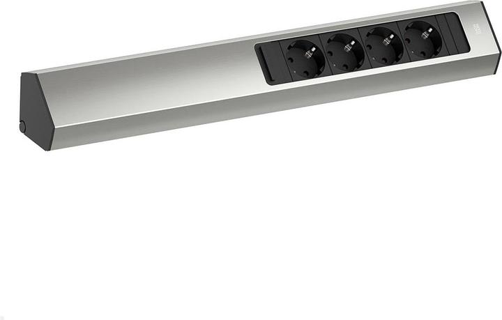 Image du produit Bachmann CASIA 2 4xCEE7/3 2,0m AEH aspect inox (4x, CEE 7/3, 2 m)