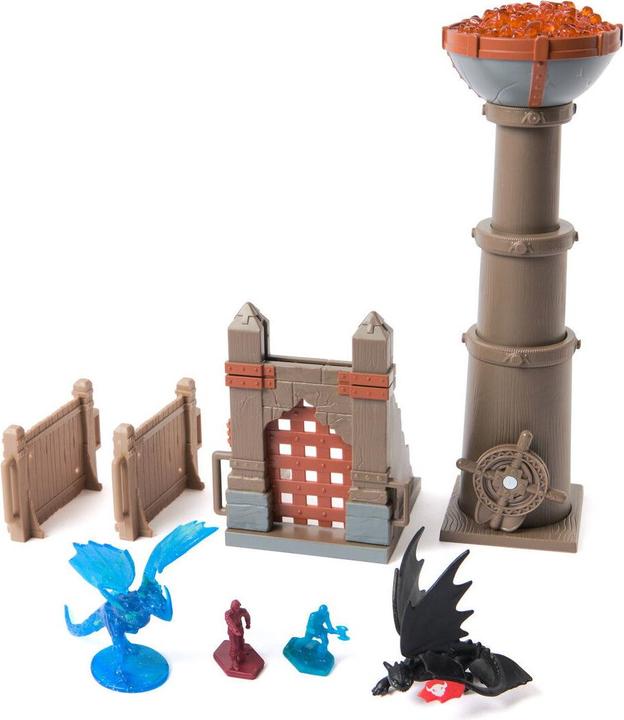 DRAGONS - Training Arena Playset - Torch Tower