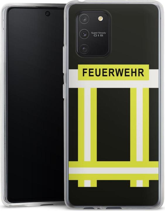 Produktbild DeinDesign Silikon Hülle für Samsung Galaxy S10 Lite Handyhülle Case Smartphone Schutzhülle Beruf Feuerwehr (Samsung Galaxy S10 Lite)