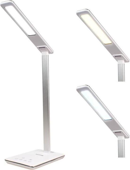 Image du produit Huslog Lampe avec chargeur à induction blanc OW-0648