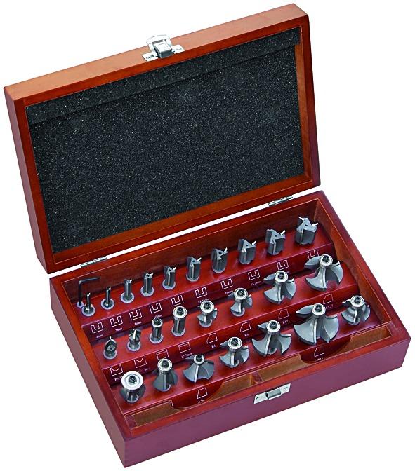 Produktbild technocraft Oberfräser-Satz 3 Cut, 25-tlg