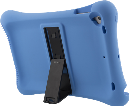 Actual product image Deltaco silicone case for iPad Air, Air 2, iPad Pro 9.7 "and iPad 9.7", blue (iPad Air 2, iPad Air)
