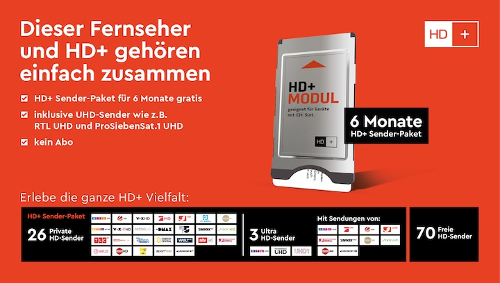Productafbeelding HD+ HD+Module m.6 maandpas (Nagravision, CI-module)