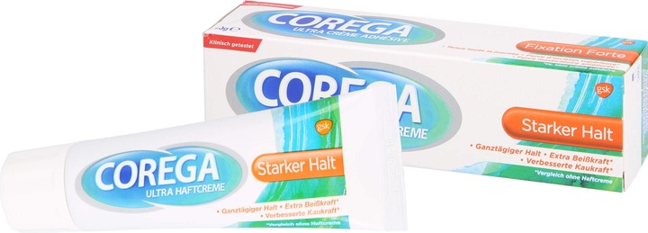 Produktbild Corega Haftcreme starker Halt (40 ml, Mundspülung)