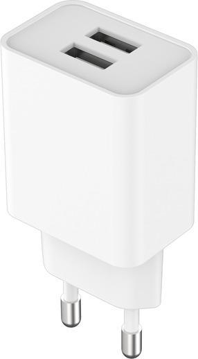 Image du produit My Way Chargeur Secteur 12w 2 USB-A Blanc (12 W, 2 ports)