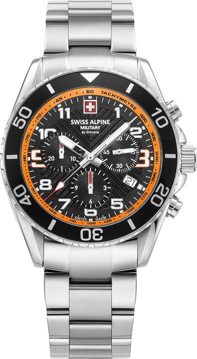 Produktbild Swiss Alpine Military 7029.9139 Raptor Chronograph 42mm 10ATM (Chronograph, 42 mm)