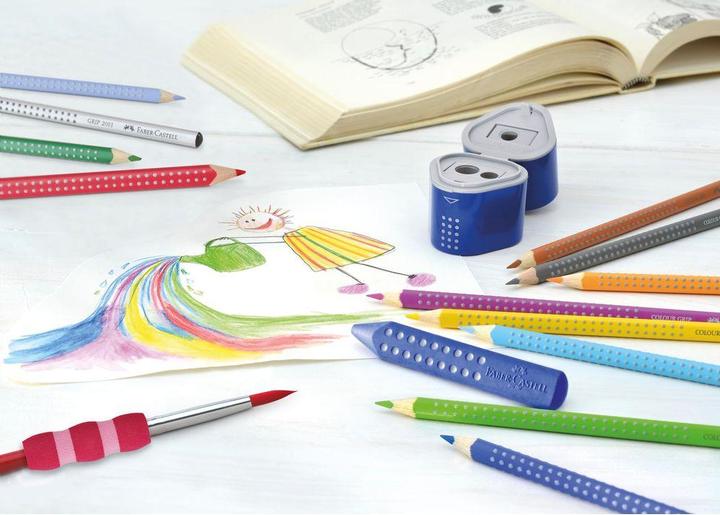 Image du produit Faber-Castell Coffret de crayons de couleur 10+2 Colour Grip assortis (12x)