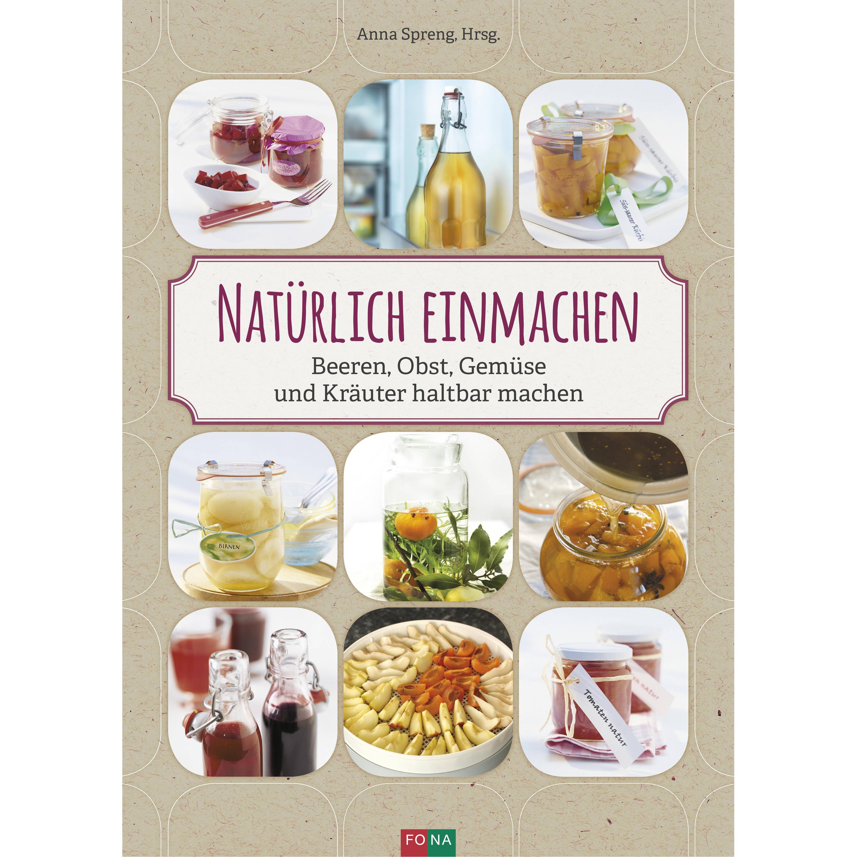 Thumbnail - Buch Natürlich Einmachen, Ratgeber von Anna Spreng