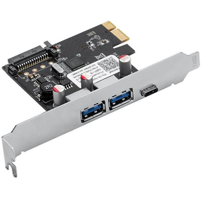 Orico 2A1C-BK-BP, Scheda controller